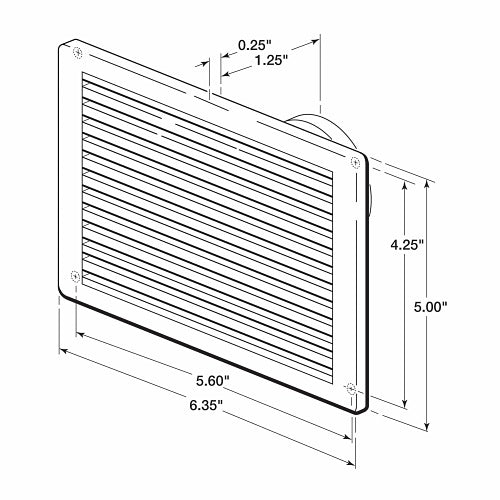 Resideo 746F Flush-Mount Indoor Intrusion Speaker