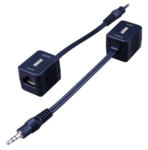3.5mm Audio Extender over Cat5E-Cat6 Cable