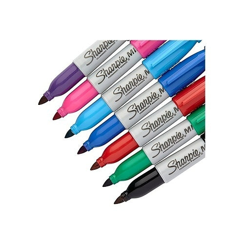 Sharpie 35111 Mini Permanent Markers, Fine Tip, Assorted, 72-Pack