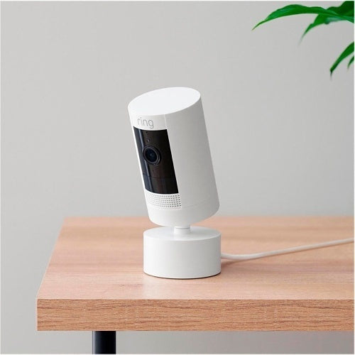 Ring Pan-Tilt Plug-In Mount for Stick Up Camera, Indoor / Outdoor, White (B0946D128Y)