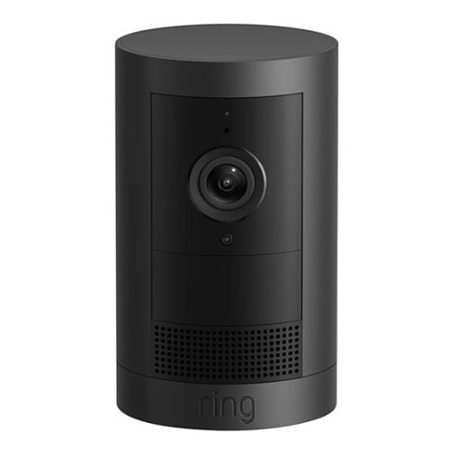 Ring Cam Plus with Rechargeable Battery Pack, Outdoor, Black (B0D4SPCCY7)