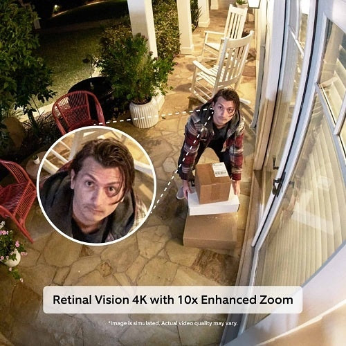 Ring  B0DDRP42ZT Outdoor Camera Pro, PoE, Black