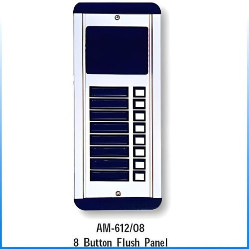 LEE DAN AM612/08 Modular Intercom Entry Panel, Flush Mount