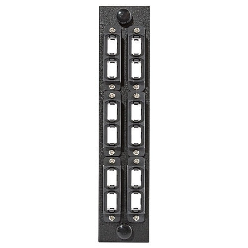 Hubbell FSPNMTPDBK6 Fiber Optic Patch Panel
