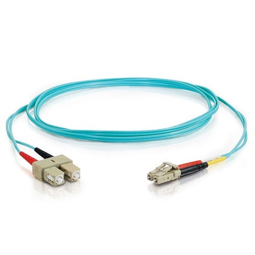 C2G CG33053 OM3 Duplex Multimode PVC Fiber Optic Cable