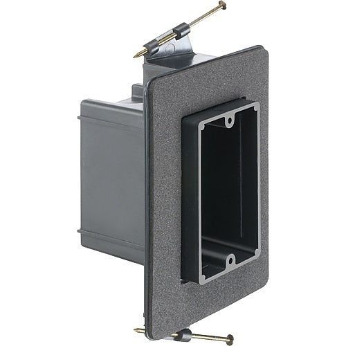 Arlington FN101FGC Electrical Back Box, Nail On Single Gang Vapor Box for Devices