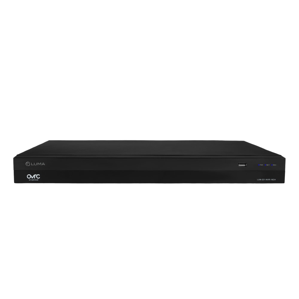 Luma Surveillance™ 221 Series NVR - 16 Channels | 8TB