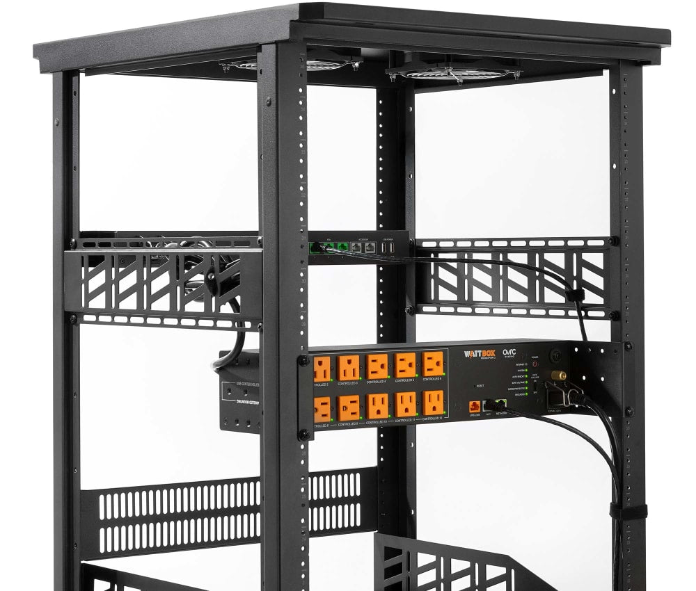 WattBox® 800 Series Rack Mountable Faceplate Display