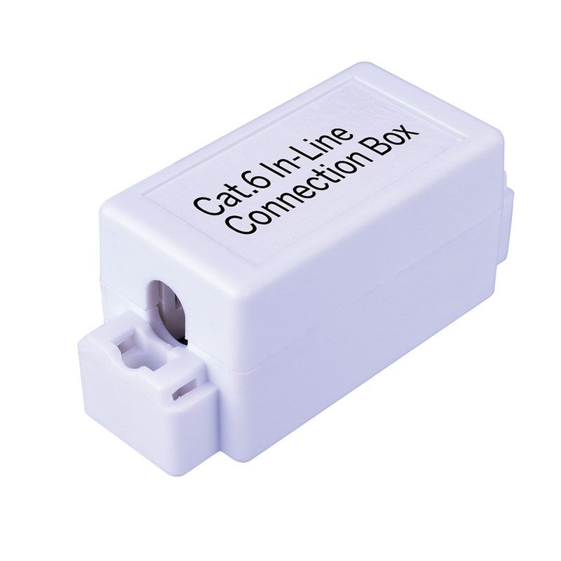 Junction Box CAT6 White w-tool