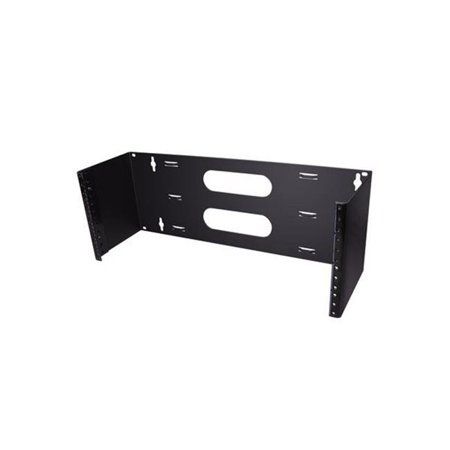 Hinged Brackets- Rack Space: 4 Unit & Depth: 6 inchs.