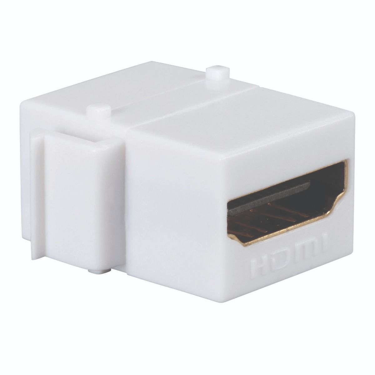 HDMI Keystone Insert - HDMI F to HDMI F 18Gbps 4K HDR