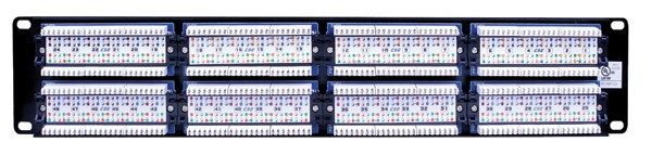 Category 6 Patch Panels- Type: 48 Port & Rack Space: 2 Unit