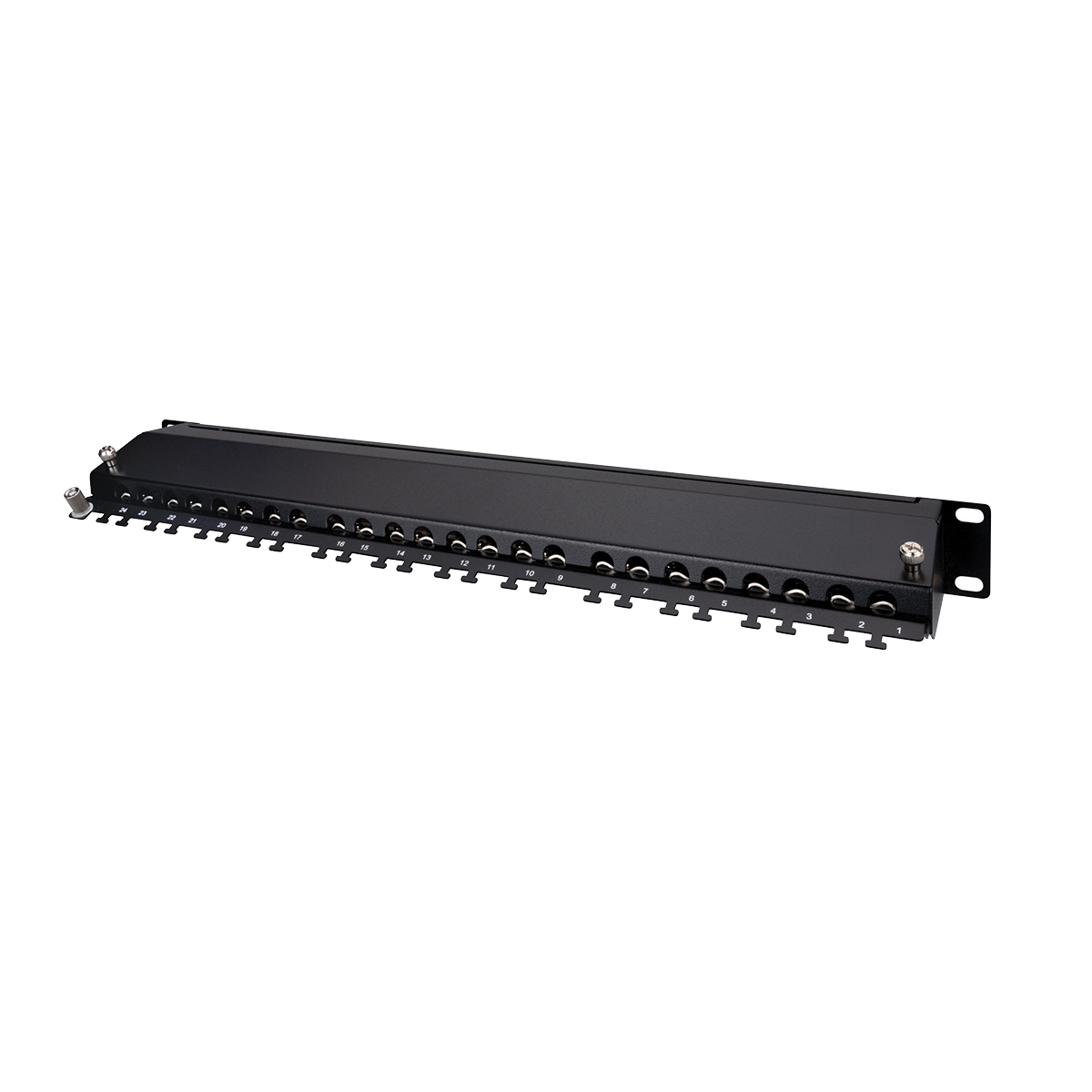 Category 6A Patch Panels- Type: 24 Port & Rack Space: 1 Unit