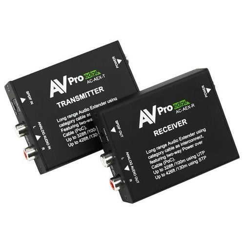 AVPro Edge AC-AEX-KIT Uncompressed Audio Extender, 100m