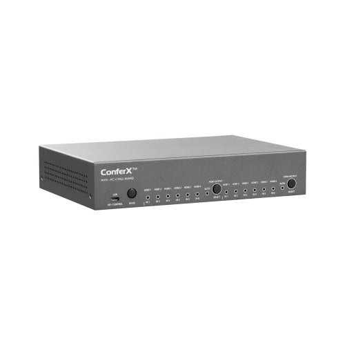 AVPro Edge AC-CX62-AUHD ConferX 6x2 HDMI Matrix Switcher with HDBaseT and Scaling