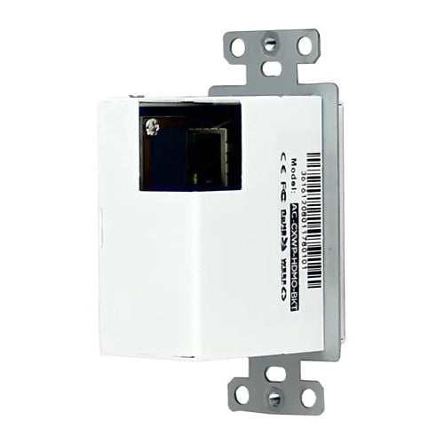AVPro Edge AC-CXWP-HDMO-BKT Basic HDMI Wall Plate Transmitter / Receiver Kit, Single-Gang, Low Heat