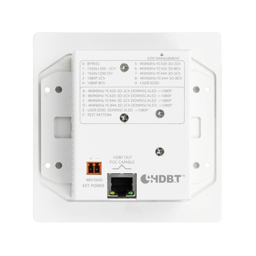 AVPro Edge AC-CXWP-KVM-KIT HDMI / Bi-Directional USB Wall Plate Kit, 18Gbps