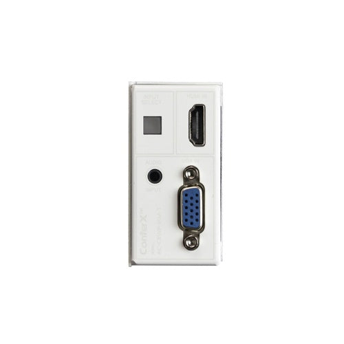 AVPro Edge AC-CXWP-VGA-T Single-Gang VGA/HDMI Wall Plate Transmitter Via HDBaseT