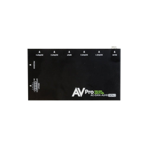AVPro Edge AC-DA14-AUHD-GEN2 1 x 4 HDMI Distribution Amplifier, 18Gbps