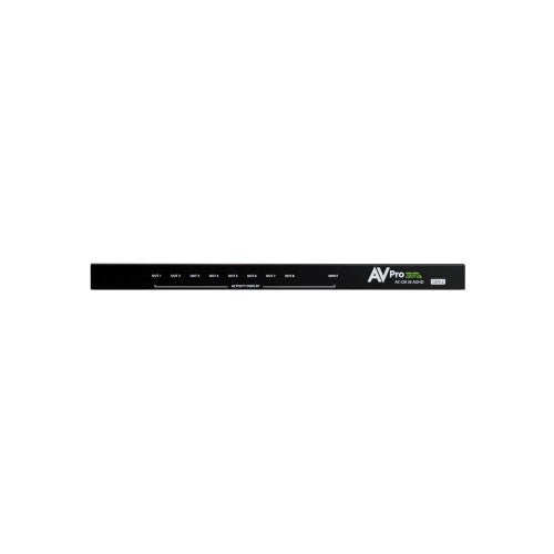AVPro Edge AC-DA18-AUHD-GEN2 4K 1 x 8 Distribution Amplifier with Advanced EDID, 18Gbps
