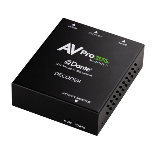 AVPro Edge AC-DANTE-D 2-Channel Dante Decoder