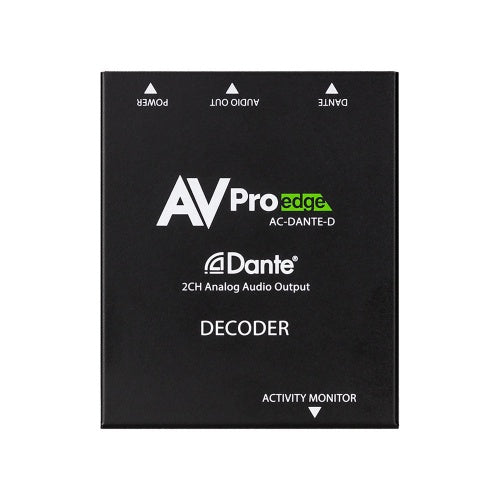 AVPro Edge AC-DANTE-D 2-Channel Dante Decoder