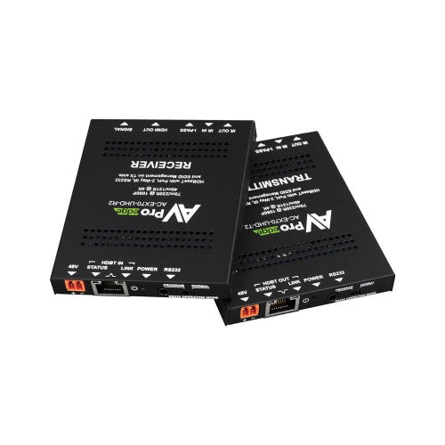 AVPro Edge AC-EX70-UHD-KIT 10Gbps HDBaseT Extender Kit, EDID Management, 70m