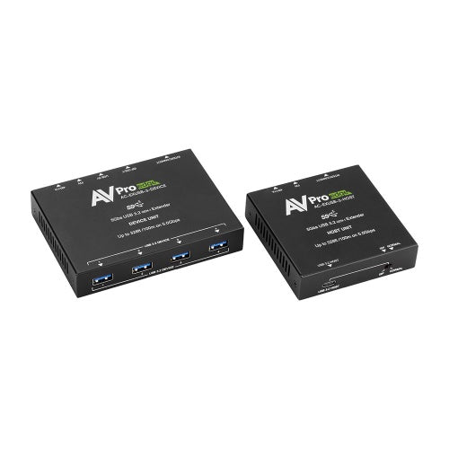 AVPro Edge AC-EXUSB-3-KIT USB 3.2 Gen 1 Extender Kit, 328\' Distance