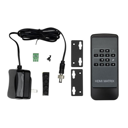 AVPro Edge AC-MX-42X 40Gbps 8K 4x2 HDMI Matrix Switcher, HDMI 2.1