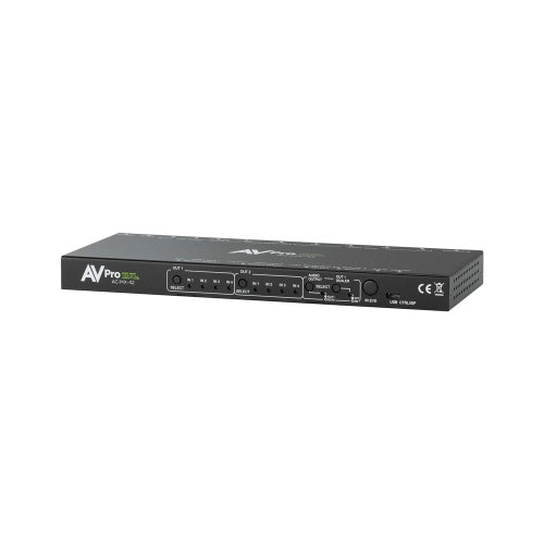 AVPro Edge AC-MX-42 4x2 HDMI Matrix Switcher, 4K60, HDR, HDCP 2.2