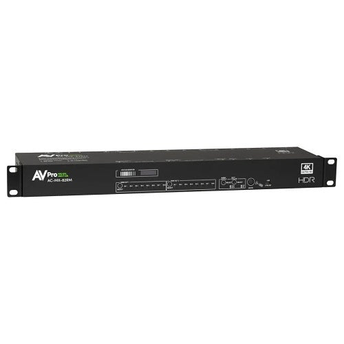 AVPro Edge AC-MX-82RM 8x2 HDMI Matrix Switcher, Rack Mount, 4K60, HDR