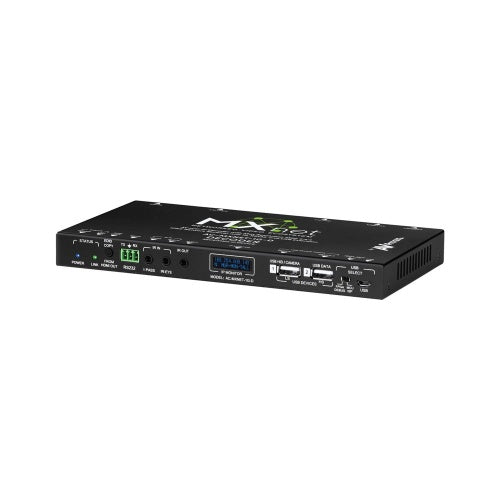 AVPro Edge AC-MXNET-1G-D MXNet 1G Series Decoder with HDMI Output, 4K60 4:4:4, JPEG 2000 Codec, Black