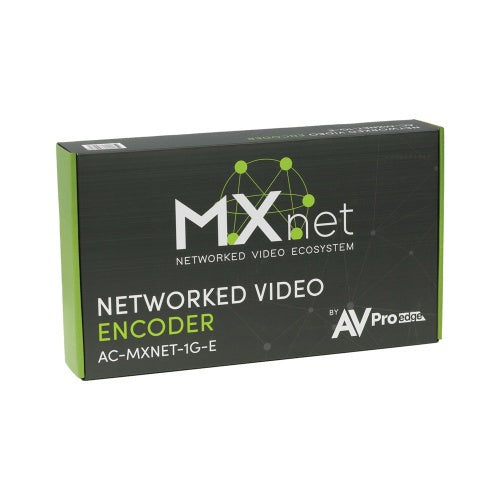 AVPro Edge AC-MXNET-1G-E MXnet 1G Encoder; HDMI, HDMI LOOP, USB