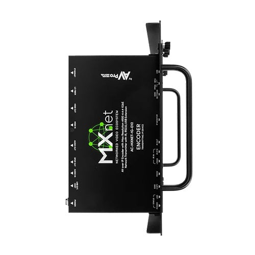 AVPro Edge AC-MXNET-1G-R15 MXNet 1G Series Rackmount Receiver with HDMI Output, 4K60 4:4:4, Black