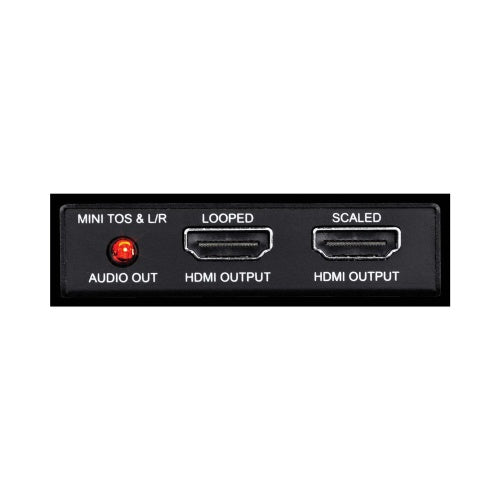 AVPro Edge AC-SC-1X 8K HDMI Downscaler, EDID Manager with EDID Blend, Audio De-Embedder with 3.5mm Mini TOS or HDMI