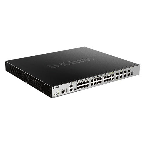 D-Link DGS-3630-28PC/SI 28-Port Layer Stackable Managed PoE Gigabit Switch