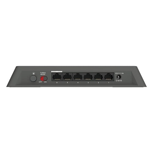 D-Link DMS-106XT 6-Port Multi-Gigabit Unmanaged 4K Switch, Smart Turbo Mode