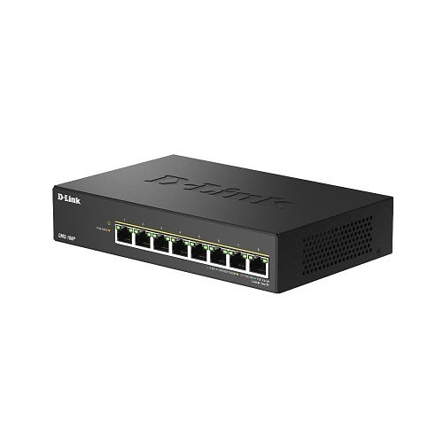 D-Link DMS-108P 8-Port Unmanaged 2.5G PoE Switch
