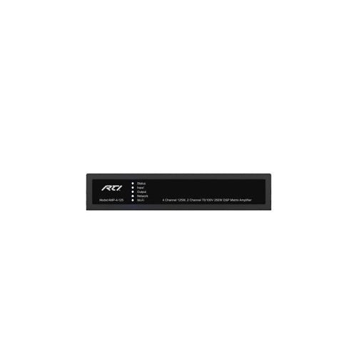 RTI 10-210860-18 DSP Matrix Amplifier AMP-4-125, 4-Channel 125W or 2-Channel 100V / 250W