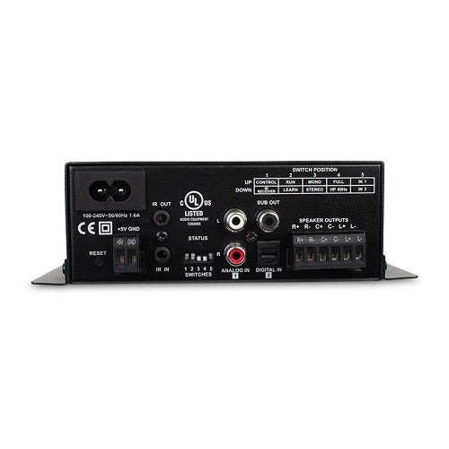 Episode EA-MINI-3D-35 3-Channel Digital Mini-Amplifier with IR Learning and Sub Output
