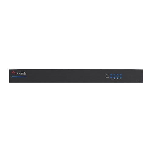 Episode EA-COM-AMP-4D-350 Commercial Series 4-Channel 350W Digital Amplifier with 70V/8 Ohms Support