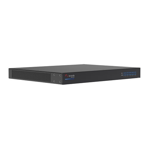 Episode EA-COM-AMP-8D-160 Business Music 8x160W Amplifier, 70-100V, 8-4 Ohms