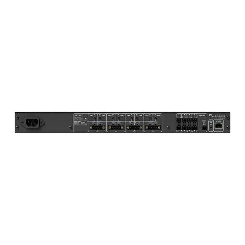 Episode EA-COM-AMP-8D-350 Business Music 8x350 Amplifier, 70-100V, 8-4 Ohms