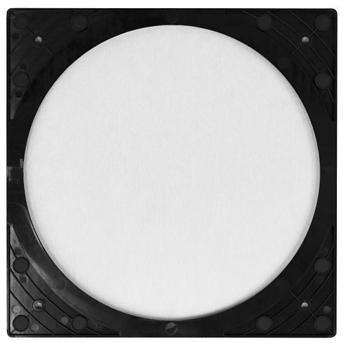 Episode ES-ESS-AWGRLXSQ-IC6 Signature Series All-Weather Bezel-Less Square Grille for 6\\" In-Ceiling Speakers, Black
