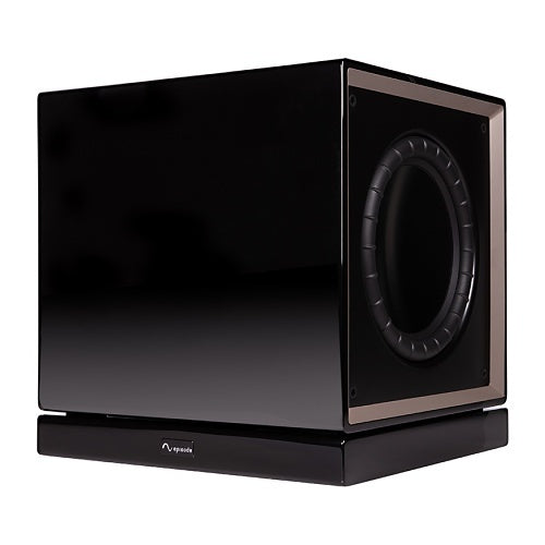 Episode ES-SUB-MEGA-D12-BLK Mega D-Series Dual Sealed Subwoofer with 1000W Amplifier, 12\\", Gloss Black