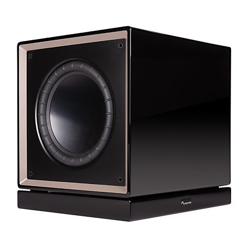 Episode ES-SUB-MEGA-D12-BLK Mega D-Series Dual Sealed Subwoofer with 1000W Amplifier, 12\\", Gloss Black