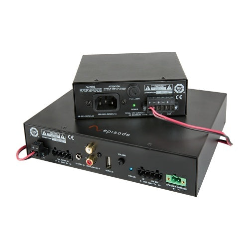 Episode ECA-70VMINI-60W 70V Digital Amplifier, 60W x 1 Channel