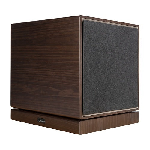 Episode ES-SUB-MEGA-D10-WLN MEGA D-Series 10\\" Dual Sealed Subwoofer with Amplifier, Walnut