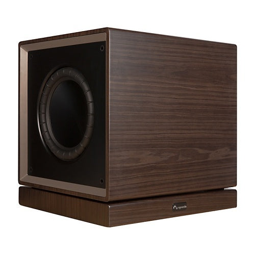 Episode ES-SUB-MEGA-D10-WLN MEGA D-Series 10\\" Dual Sealed Subwoofer with Amplifier, Walnut