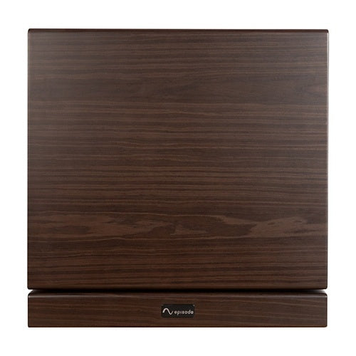 Episode ES-SUB-MEGA-D10-WLN MEGA D-Series 10\\" Dual Sealed Subwoofer with Amplifier, Walnut